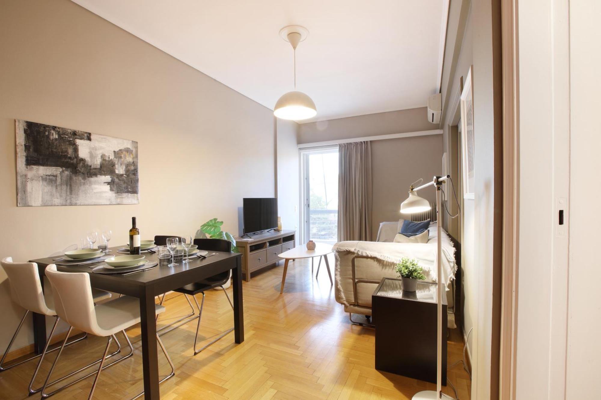 Modern 2Bd Apartment Next To Acropolis 아테네 외부 사진